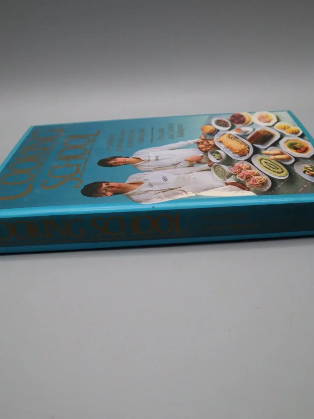 Cooking School Cookbook by Prue Leith & Caroline Waldegrave 1985 HC DJ READ